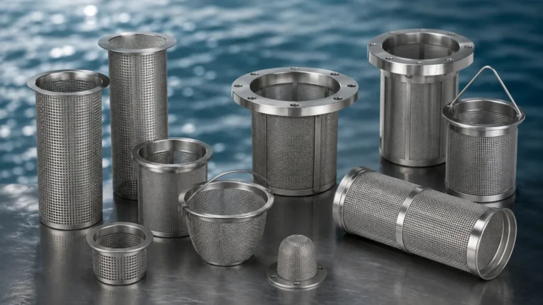 Strainers for Water visual guide