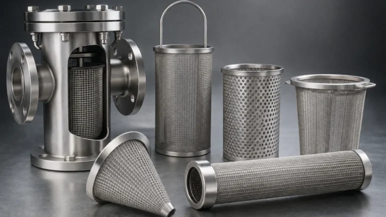 Strainers in Piping visual guide