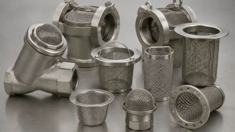 Strainers in Plumbing visual guide