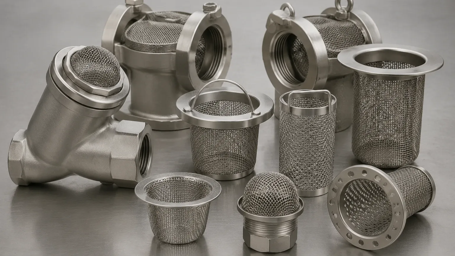 Strainers in Plumbing visual guide