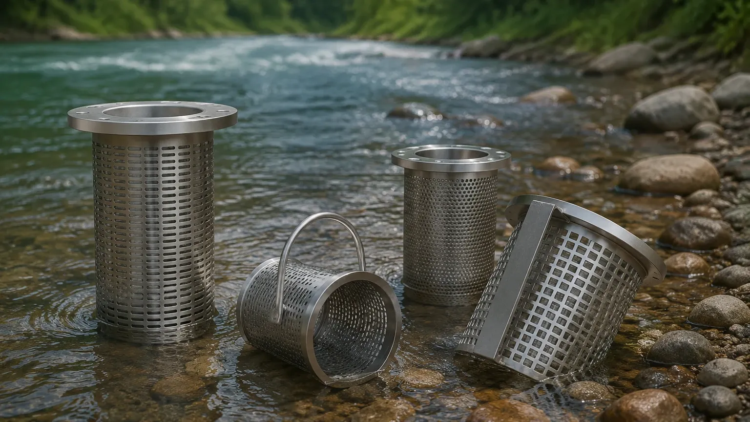 Strainers in River Strainers in River visual guide
