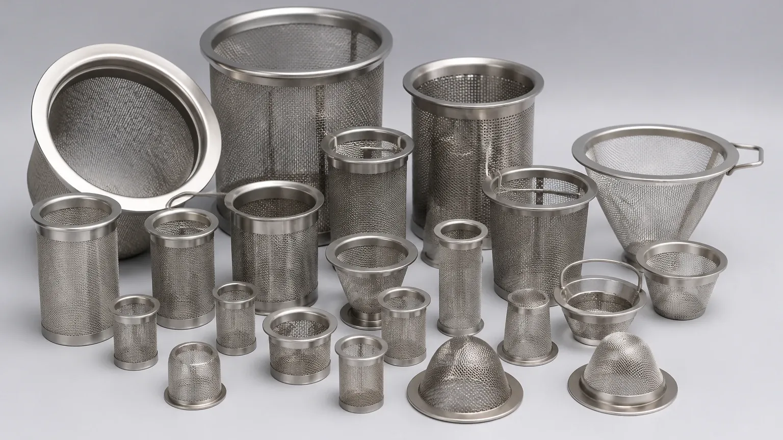 Strainers in Spanish visual guide