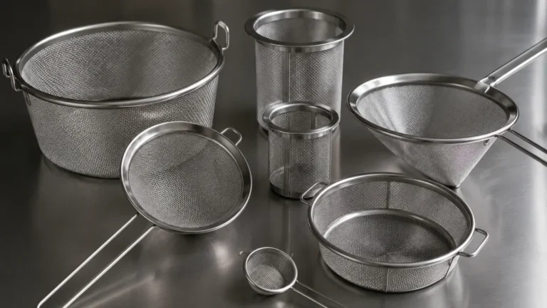 Strainers Kitchen visual guide