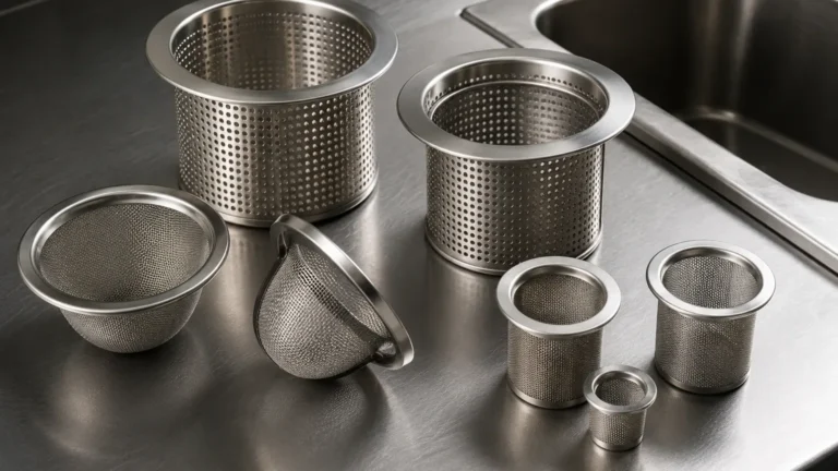 Strainers Kitchen Sink visual guide