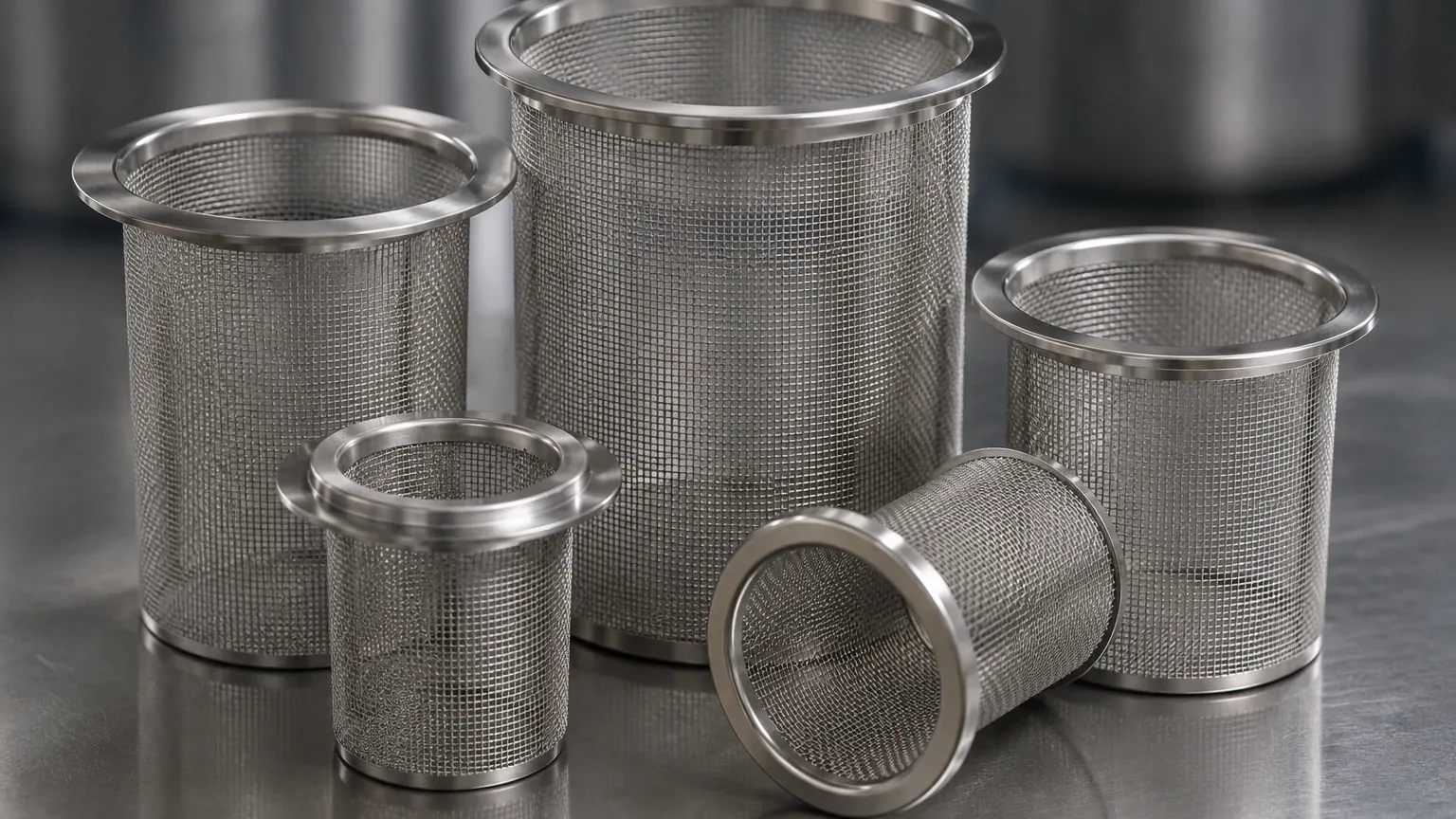 Strainers Large visual guide