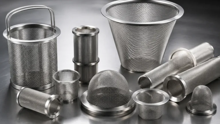 Strainers Mesh visual guide