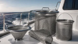 Strainers on a Boat visual guide