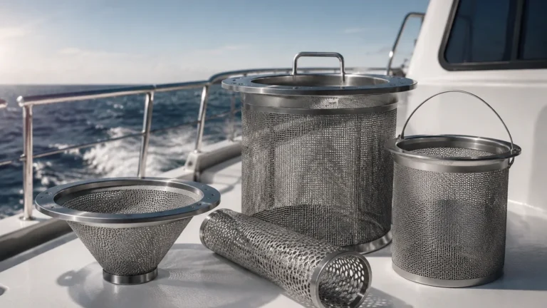 Strainers on a Boat visual guide