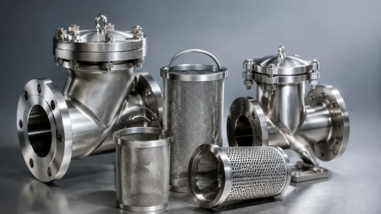 Strainers on Pumps visual guide