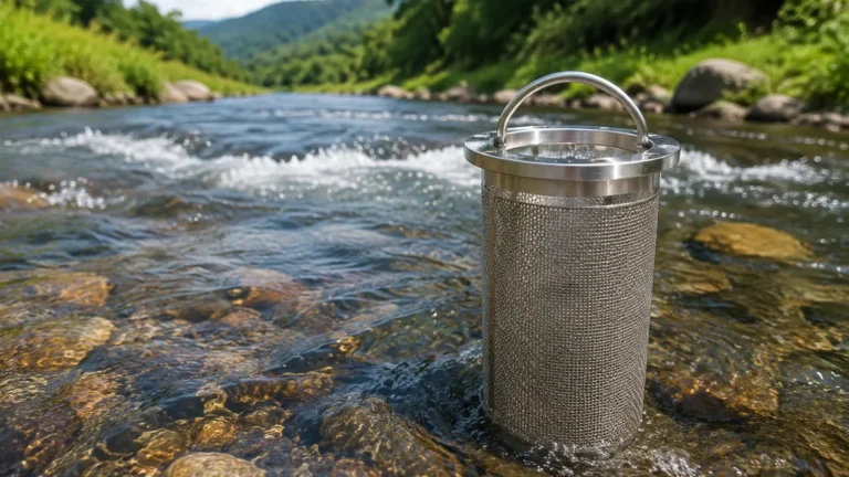 Strainers on River visual guide