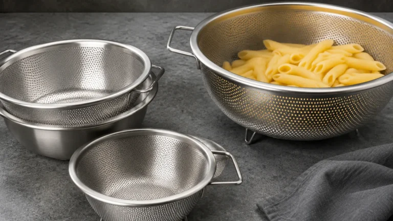 Strainers Pasta visual guide