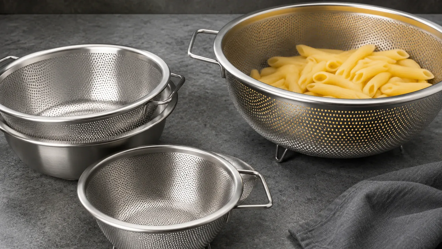 Strainers Pasta Strainers Pasta visual guide