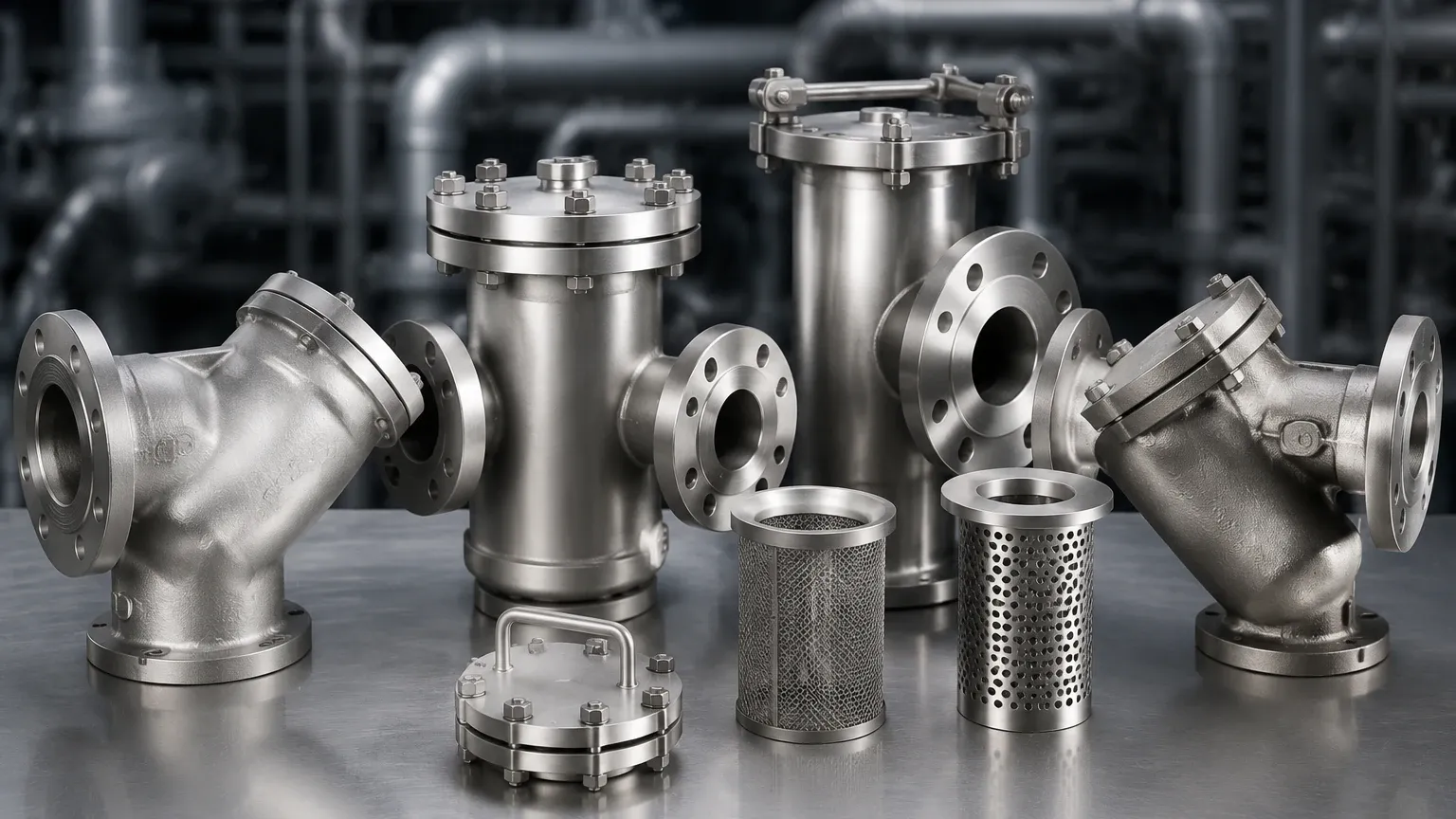 Strainers Pipeline Strainers Pipeline visual guide