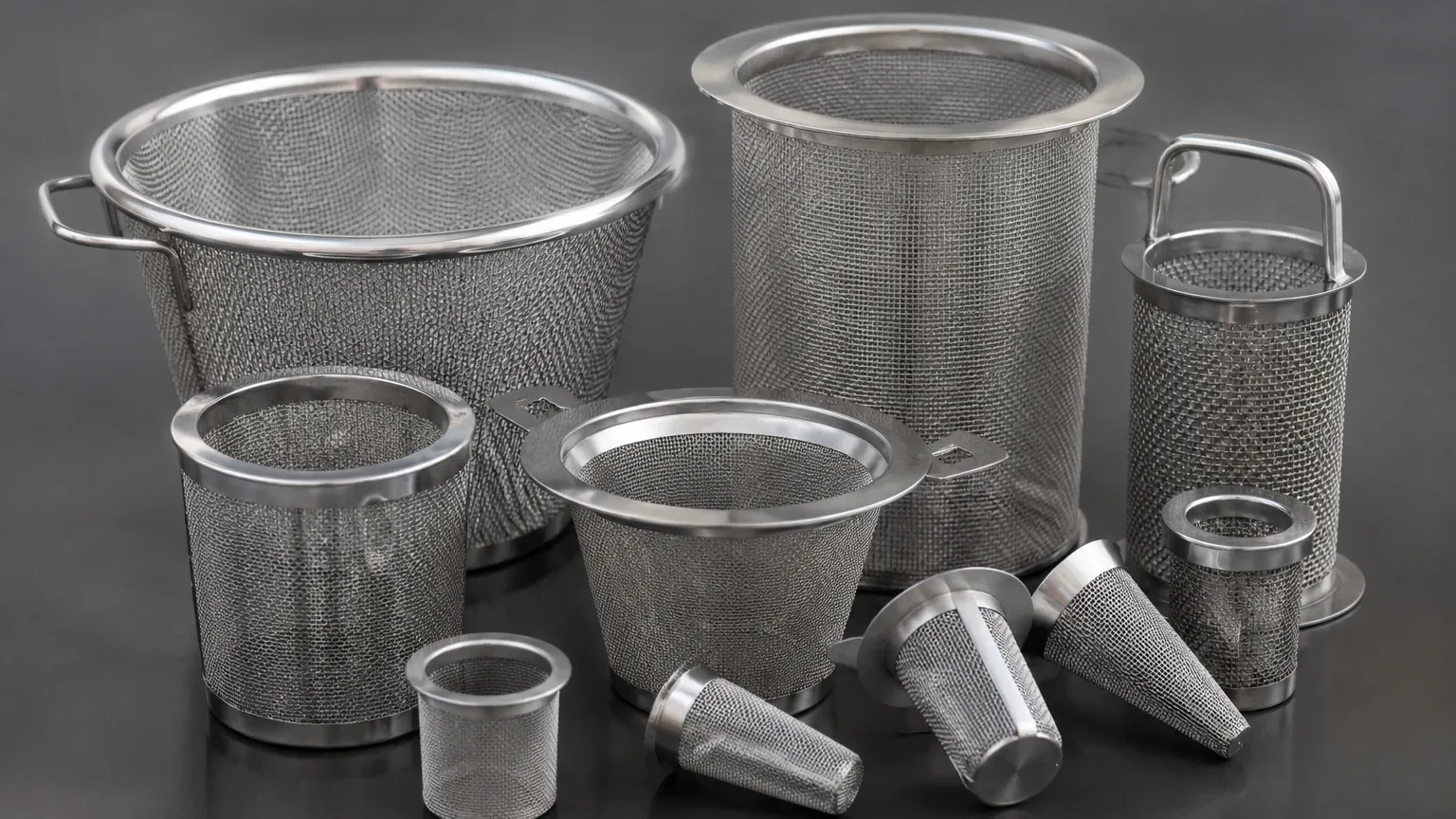 Strainers Set Strainers Set visual guide