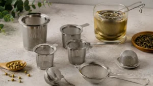 Strainers Tea visual guide