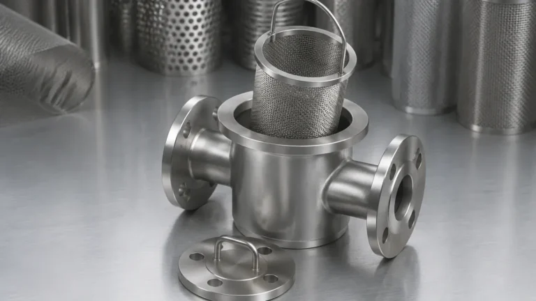 T Strainer Basket visual guide
