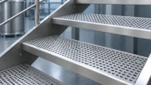 Tangga Perforated Metal visual guide