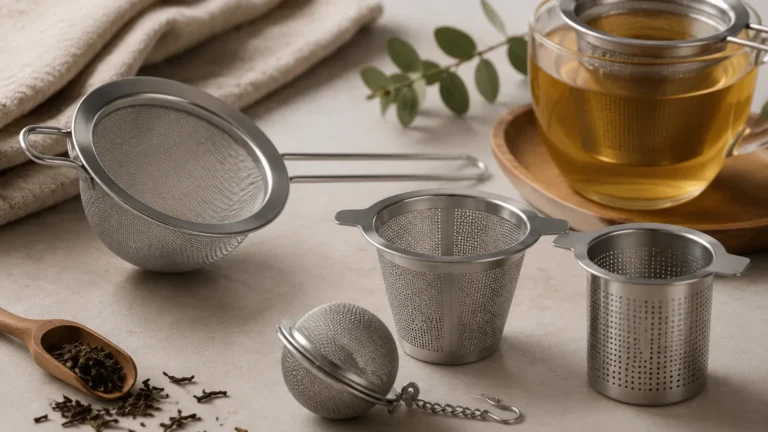 Tea Strainers for Loose Tea visual guide