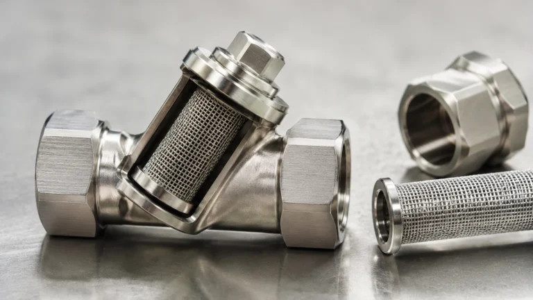 Temporary Inline Stainless Steel Strainer visual guide