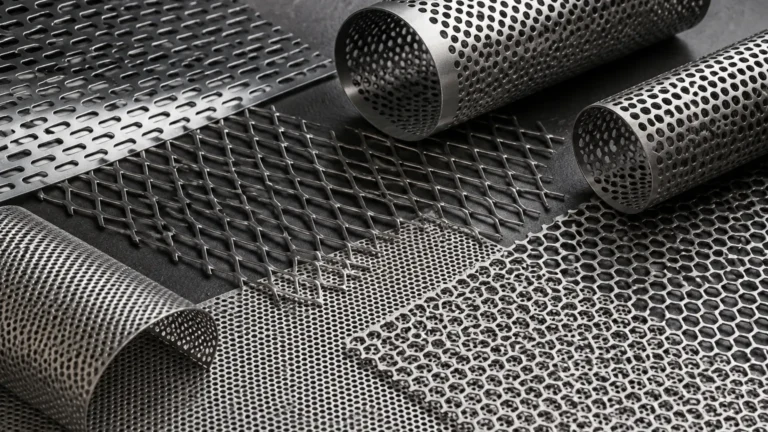 Texture Perforated Metal visual guide