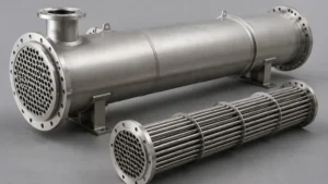 Titanium Shell and Tube Heat Exchanger visual guide