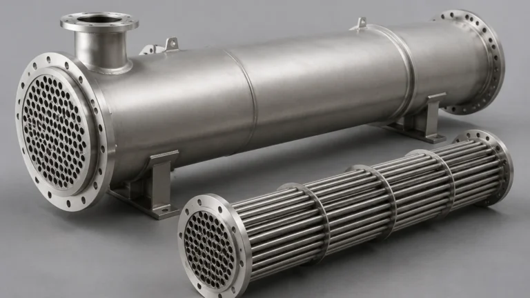 Titanium Shell and Tube Heat Exchanger visual guide