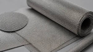Titanium Woven Mesh visual guide