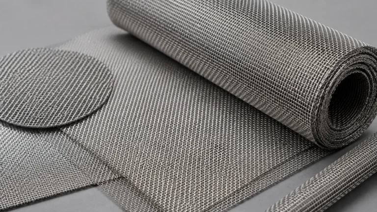 Titanium Woven Mesh visual guide