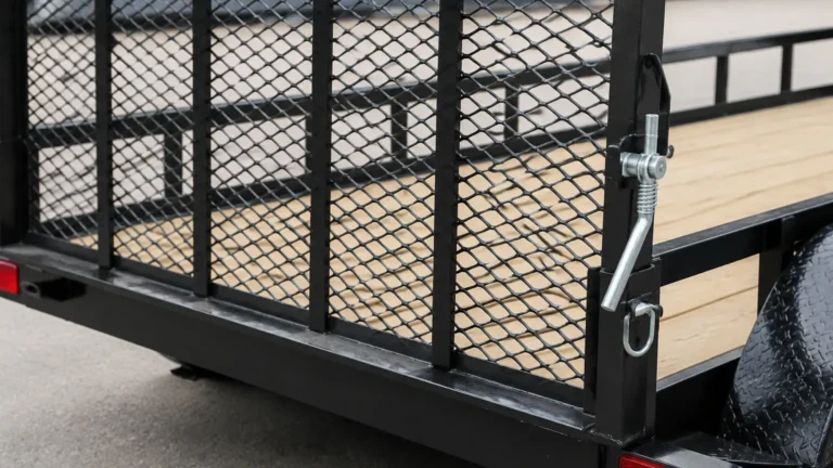 Trailer Gate Expanded Metal visual guide
