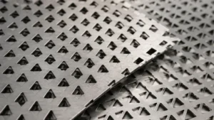 Triangle Perforated Metal visual guide