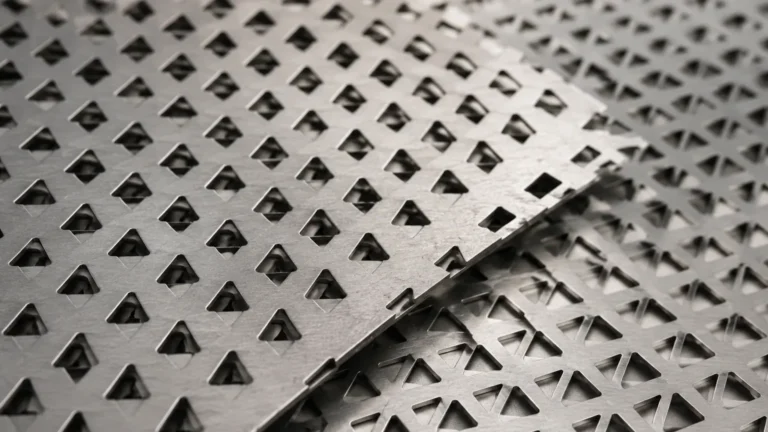 Triangle Perforated Metal visual guide