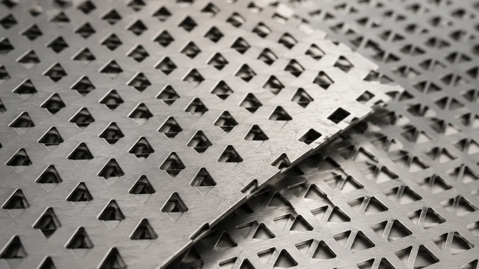 Triangle Perforated Metal Triangle Perforated Metal visual guide