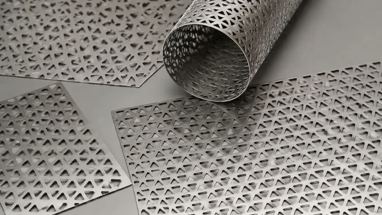 Triangular Perforated Metal Triangular Perforated Metal visual guide