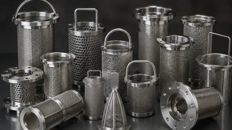 Types of Basket Strainers visual guide
