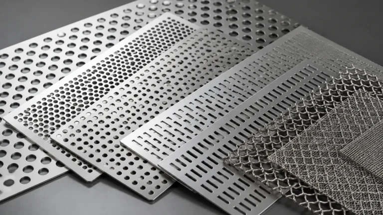 Types of Perforated Metal Sheets visual guide