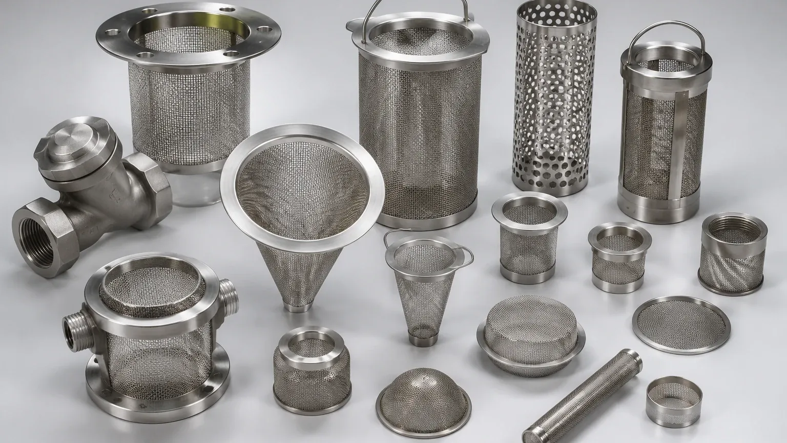 Types of Strainers Types of Strainers visual guide