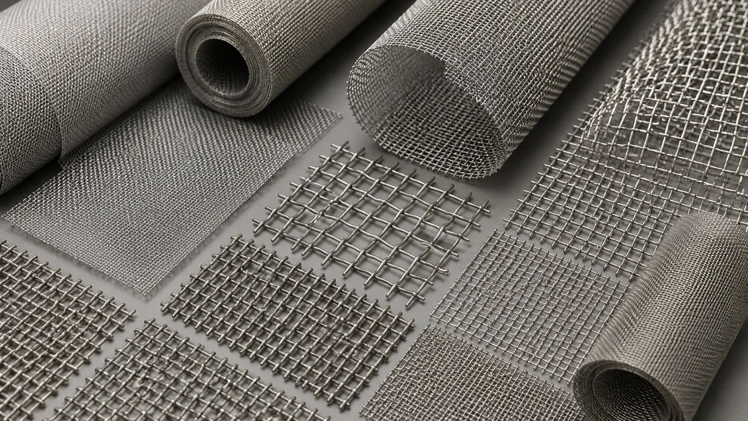 Types of Woven Wire Mesh Types of Woven Wire Mesh visual guide