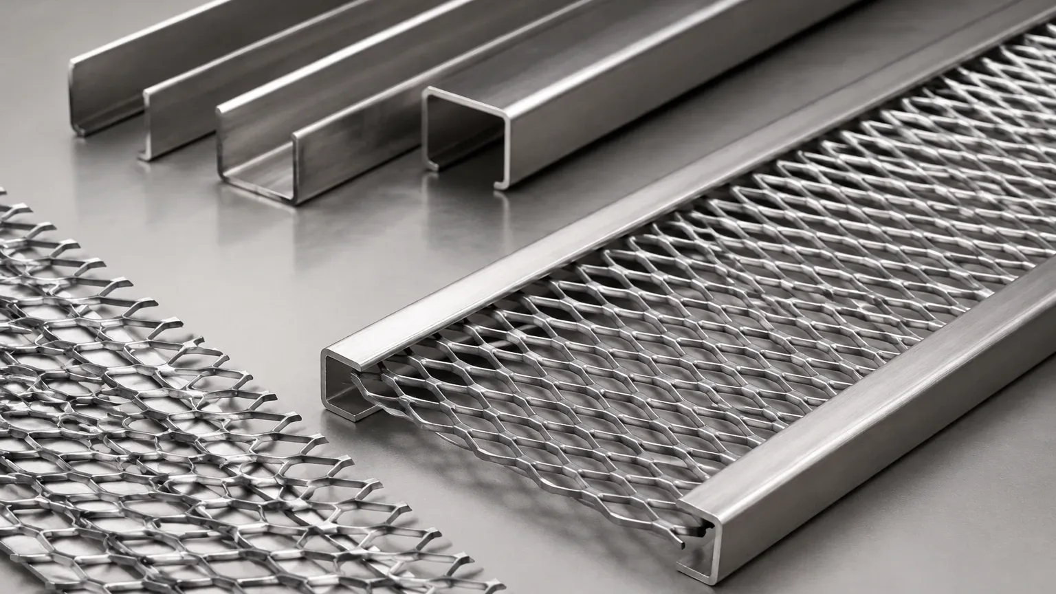 U Channel for Expanded Metal U Channel for Expanded Metal visual guide