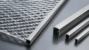 U Edging for Expanded Metal visual guide
