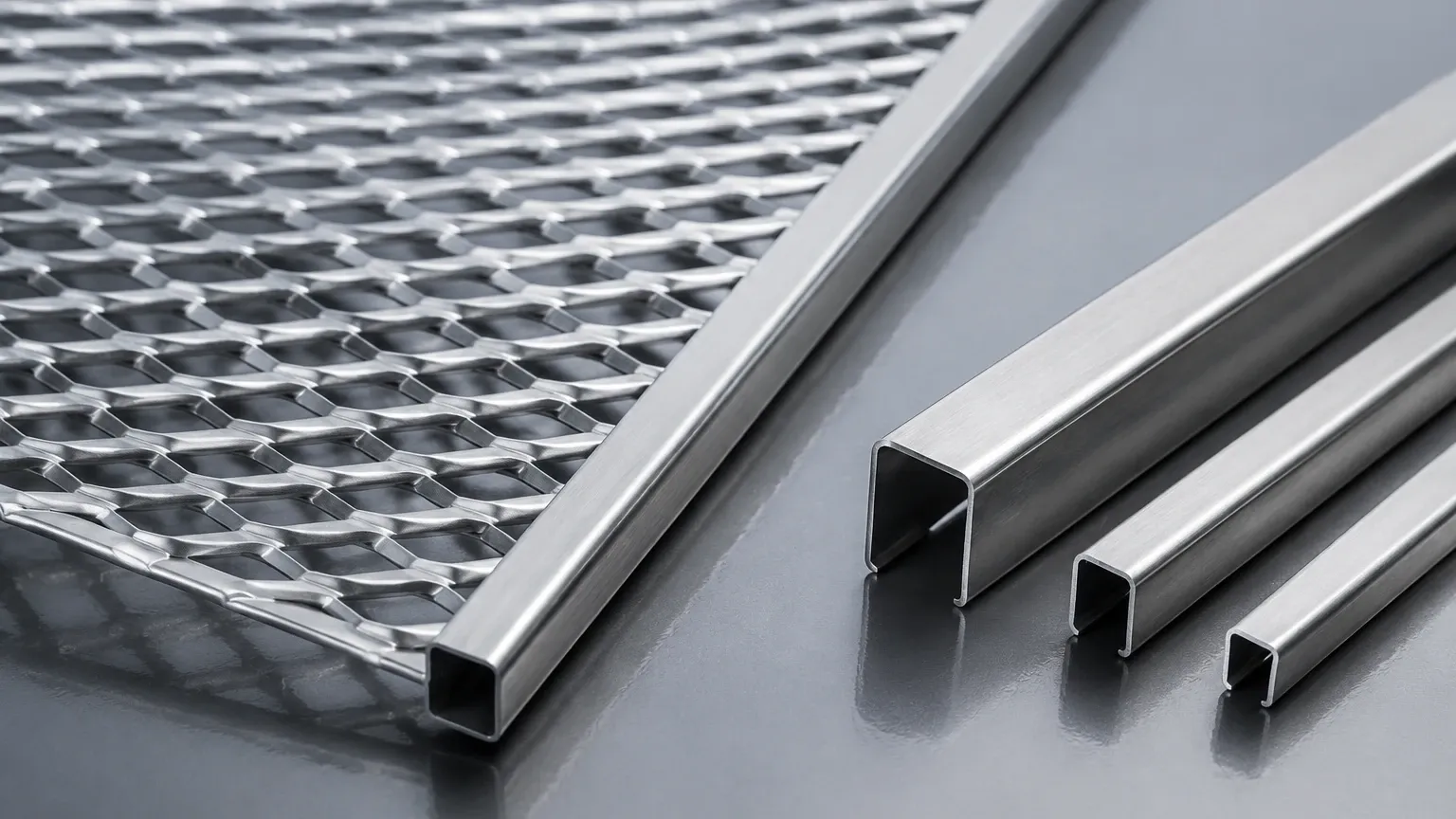 U Edging for Expanded Metal visual guide
