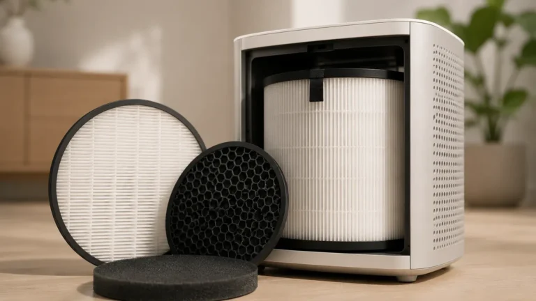 U Filters for Air Purifier visual guide