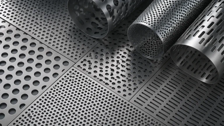 Ukuran Lubang Perforated Metal visual guide