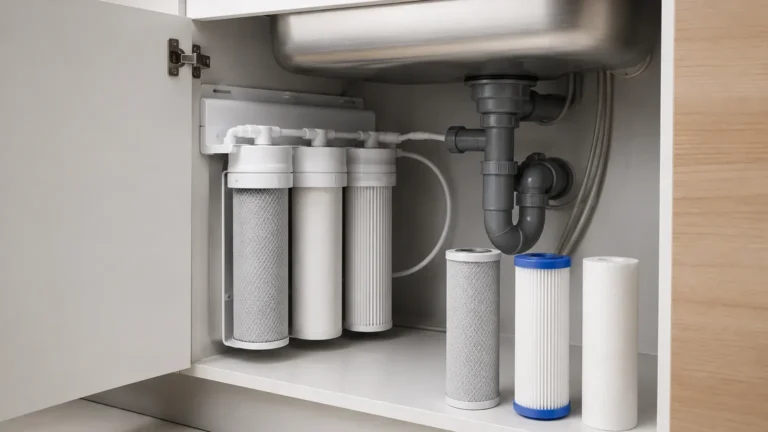 Under Sink Water Filter Cartridges visual guide