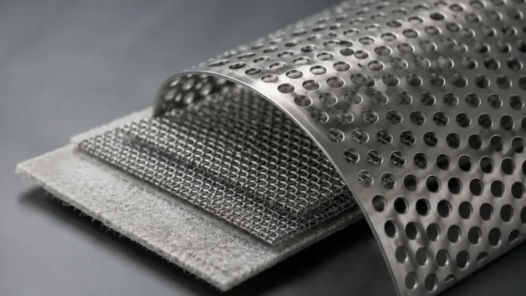 Underlay in Perforated Metal Panels visual guide