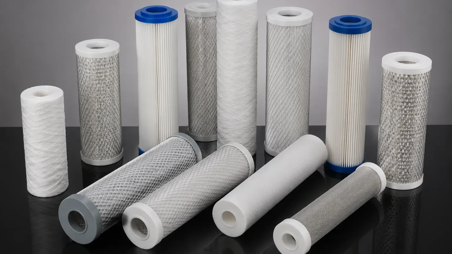 Universal Water Filter Cartridges visual guide