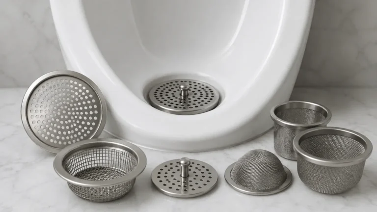 Urinal Strainers visual guide