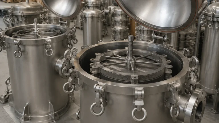 Used Pressure Leaf Filters visual guide