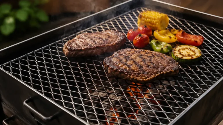 Using Expanded Metal for Grill visual guide