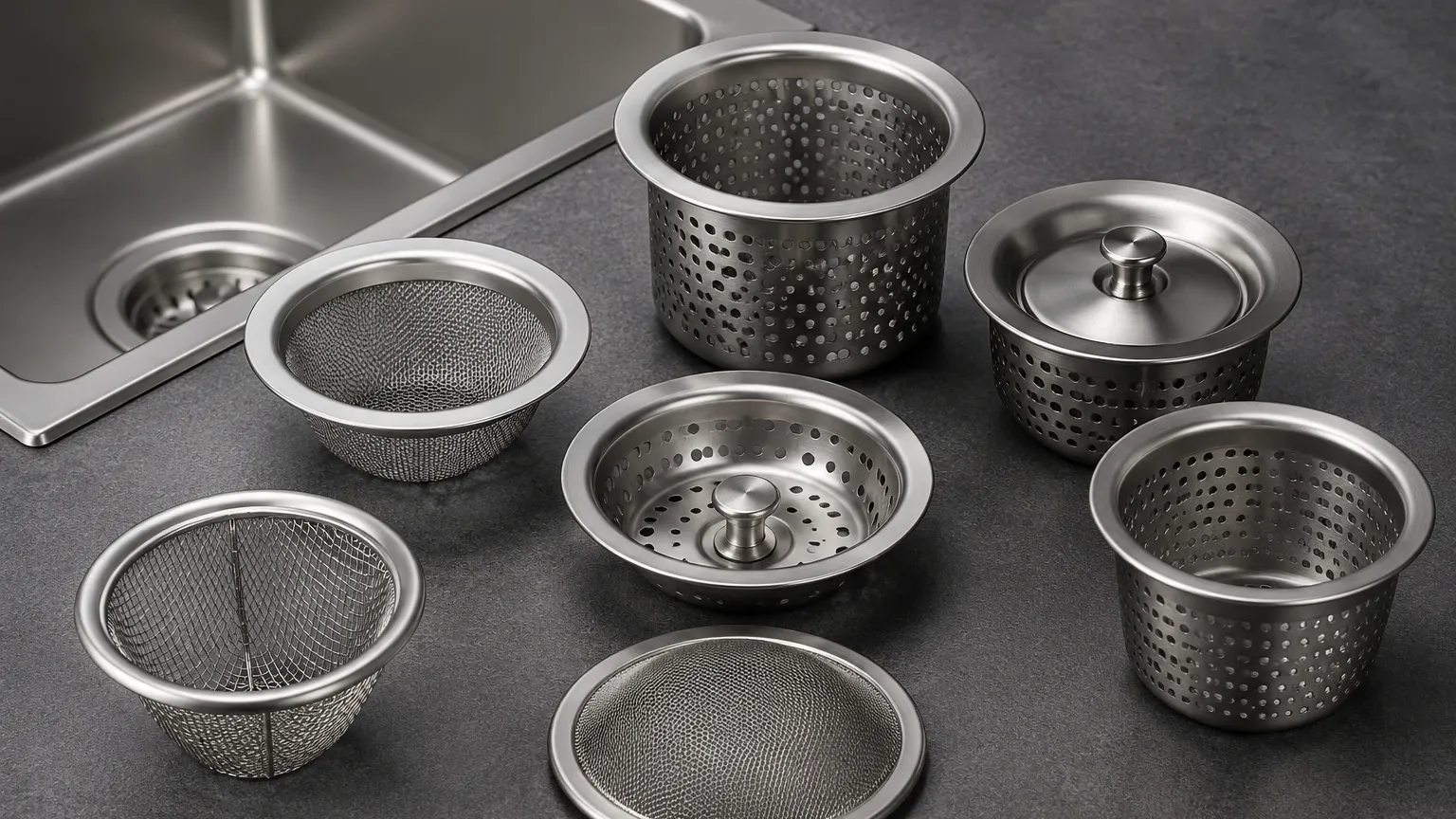 Utility Sink Strainers visual guide