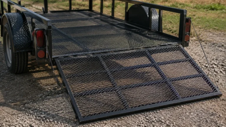 Utility Trailer Expanded Metal visual guide